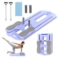 thumbnail image 6 of 5-in-1 Multifunctional Pilates Reformer Board for Home, Portable Ab Core Trainer, Foldable Abdominal Board, Purple, 6 of 13