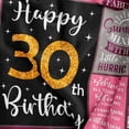 thumbnail image 2 of 30th Birthday Gifts For Her, 30th Birthday Blanket 50x60, 30th Birthday Gifts For Women, 30th Birthday Decorations For Her, 30 Year Old Birthday Gifts For Women, Gift For 30 Year Old Woman, 2 of 6