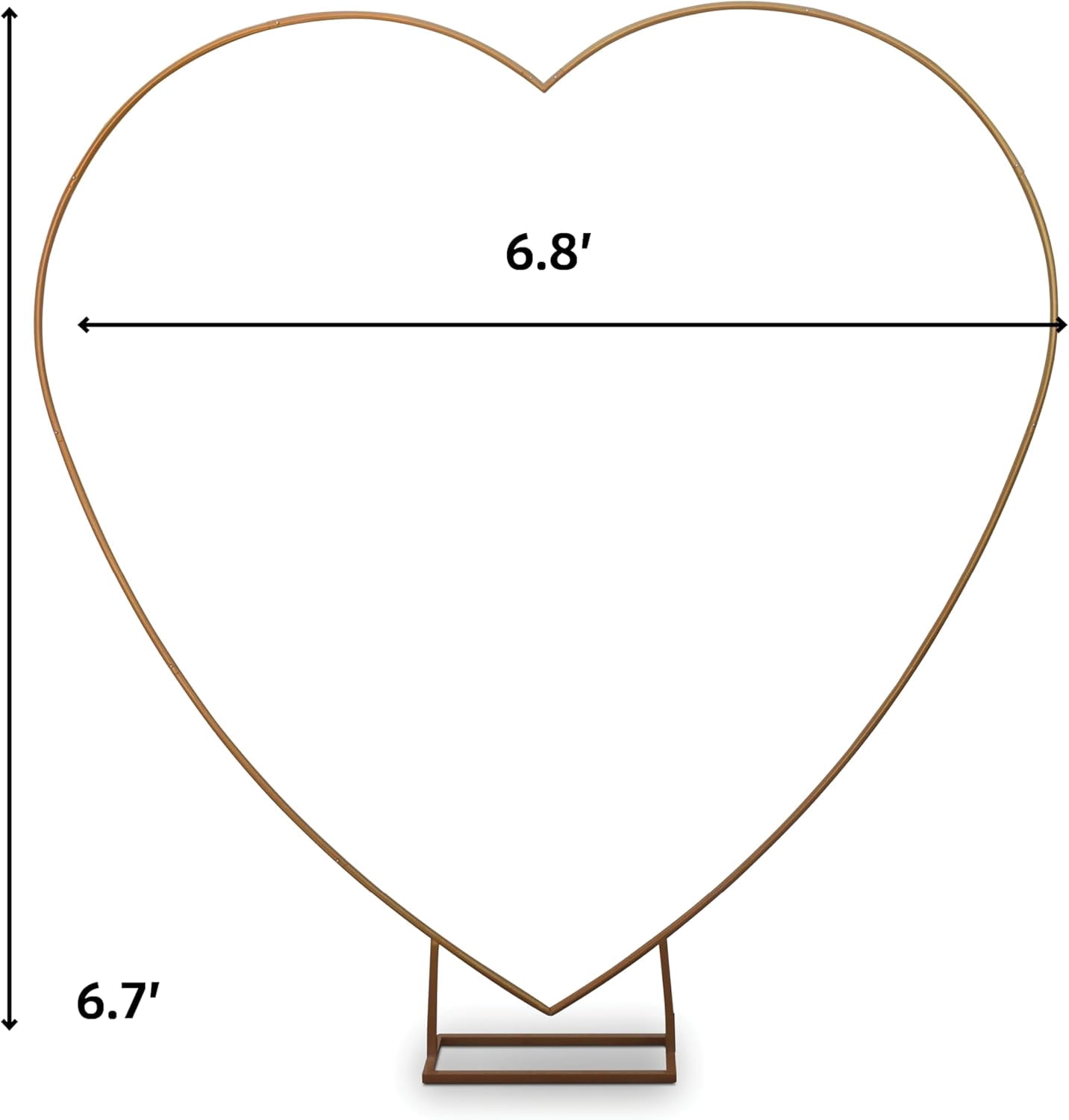 Upper Midland Products Romantic Balloon Arch Sign Marry Me Proposal Decorations & Engagement Party Decorations
