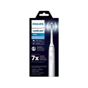 Philips Sonicare 4100 Power Toothbrush, Rechargeable Electric Toothbrush with Pressure Sensor, White (HX3681/23)