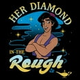 thumbnail image 2 of Men's Aladdin Her Diamond in the Rough  Graphic T-Shirt, 2 of 5
