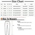 thumbnail image 2 of hotojiny 2025 Fall Women's Pants Elastic Waist Stretch Pull On Pants Straight Leg Work Casual Trousers with Pockets, 2 of 3