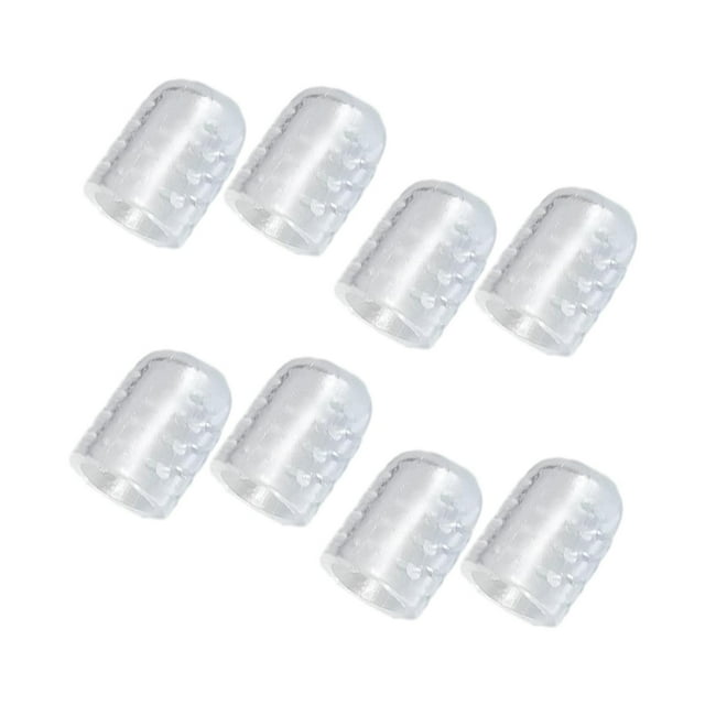 Protector de dedos de los pies Fernando fundas de silicona duraderas fáciles de usar transparentes 8 piezas