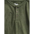 thumbnail image 2 of Wonder Nation Boys Henley Shirt with Long Sleeves, Sizes 4-18, 2 of 3