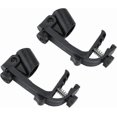 thumbnail image 1 of Drum microphone clips, 2pcs adjustable shockproof plastic drum rim clips microphone holder (blue)., 1 of 4