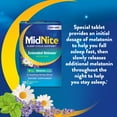 thumbnail image 3 of MidNite Extended Release Medium Dose, 6 mg Melatonin Sleep Aid, 30 Tablets, 3 of 7
