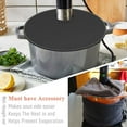 thumbnail image 1 of Sous Vide Lid for Cooking Silicone Sous Vide Lid for Stock Pots, 1 of 6
