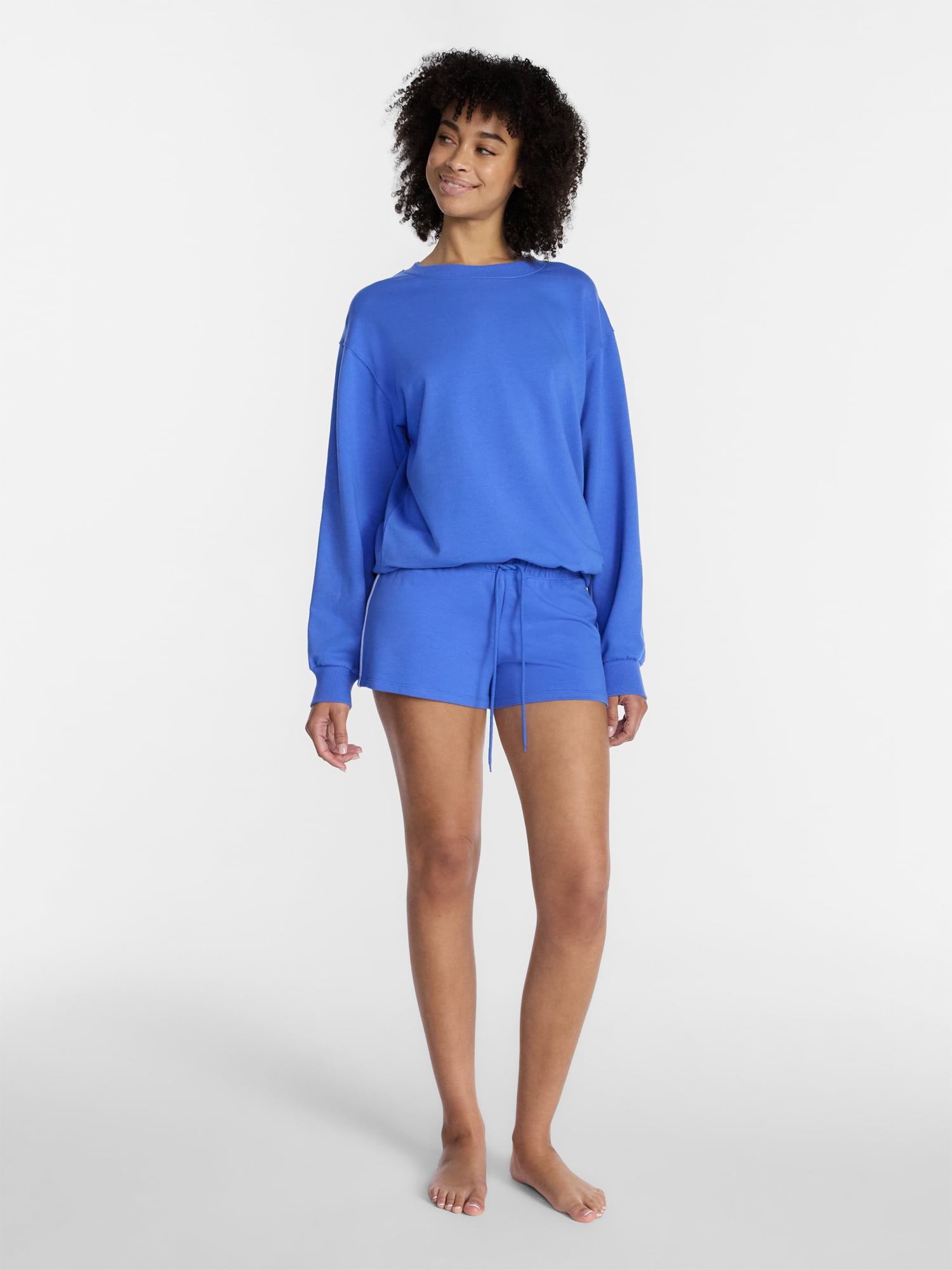 No Boundaries Sleepwear Shorts, 2.5'' Inseam, Women’s and Women’s Plus XXS-3X