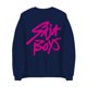 thumbnail image 5 of Moonsky Sudadera pop Demon Hun/er, sudadera Huntrix con cuello redondo, jersey de manga larga para mujer y hombre, ropa de calle, moda urbana (Azul marino M), 5 of 5