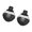 Black, variant on Gieenan Pack of 2 Professional Ice Spheres Molds Leak Proof Funnel System Ice Ball Maker