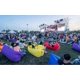 thumbnail image 3 of Sofá inflable con almohada, portátil, impermeable, antifugas de aire, para interiores y exteriores, camping y viajes. Ideal para..., 3 of 5