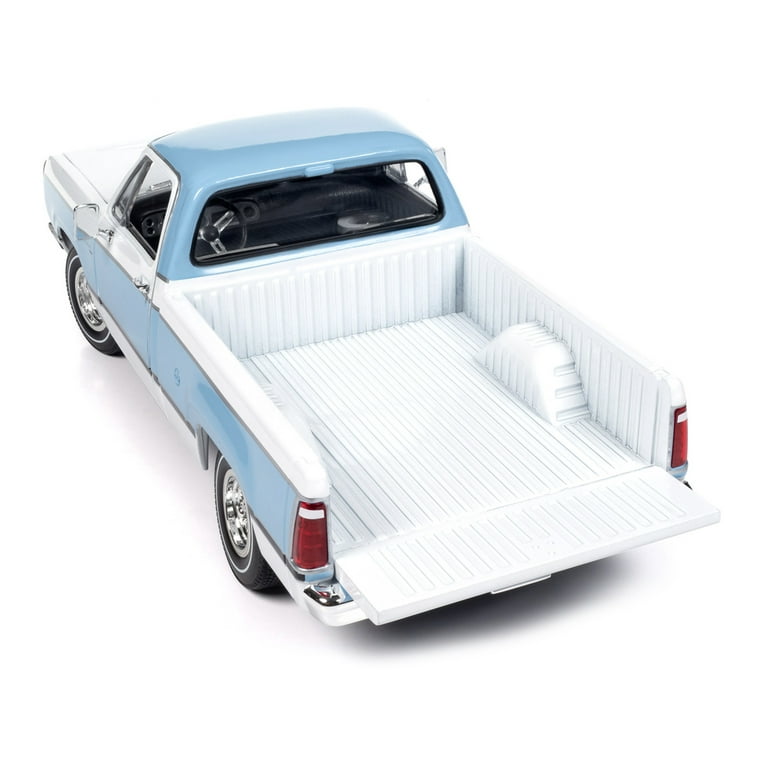 1977 Dodge D100 Adventurer Sweptline Pickup Truck Light Blue 1977 Dodge D100 Adventurer Sweptline Pickup Truck Light Blue