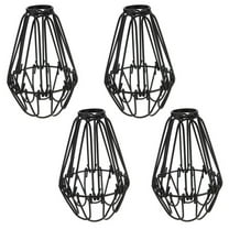 GOOHOCHY 1Pcs Pendant Lamp Shades with Iron Material for Cafe 6.3x3.9x3.9in