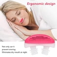 thumbnail image 4 of Evite El Apositivo de Ronquido, El Apositivo de Ronquido de Sueño de Silicona y Seguro Elimina la Boca Seca para la Nocche de Sueño Silencioso, 4 of 7