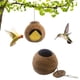 thumbnail image 1 of pstuiky Comedero de madera para pájaros, ideal para jardines y patios., 1 of 8