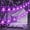 Purple, variant on 4th of July Decor Red White Blue Stars String Lights, 15 FT 30 LED Fairy Lights Battery Operated Indoor&Outdoor Star Lights for Independence Day President Day Memorial Day