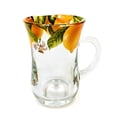 thumbnail image 6 of STP GOODS Lemon Glass Coffee and Tea Glass Set of 4 pcs 4.9 fl oz (145 ml) Turkish Tea Glass with Handle Glass Armudu Tea Mugs Coffee and Tea Mugs Glass Drinkware Service for 4, Yellow Clear, 6 of 7