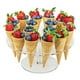 thumbnail image 4 of Soporte De Exhibición De Helado Soporte De Cono De Helado Transparente Estante 16 Agujeros Estante De Soporte De Cono De Helado No Tóxico Para Postre De Helado Exhibición De Banquete De Boda Moyic HA016610-00, 4 of 7