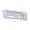 White rainbow light, variant on Whaledi DS600 Corded Gaming Keyboard 104key With Metal Panel And 19 Key Anti Ghosting