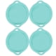 thumbnail image 1 of Lot de 4 moules à gâteaux ronds en silicone antiadhésifs (vert S), 1 of 4
