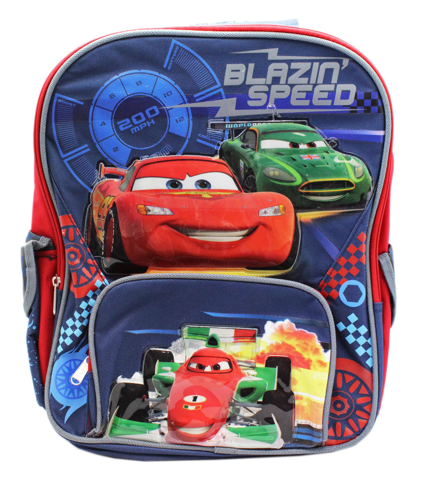 Disney 's Cars Blazin' Speed Full Size Movie Backpack (16in) - Walmart.com