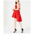 thumbnail image 2 of Bee Darlin Juniors High Low Fit And Flare Dress, 2 of 2