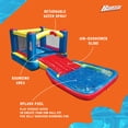 thumbnail image 3 of Banzai Bounce N Splash Outdoor Water Park Aquatic Activity Play Center, 3 of 11