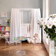 thumbnail image 1 of Heavenly Collection Clear Acrylic Kids Armchair SET OF 2, 1 of 8