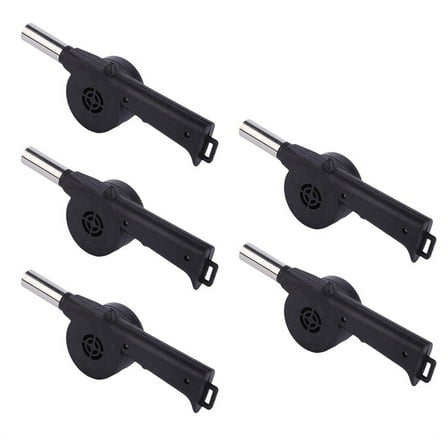 Portable Hand Fan for Grilling, Camping and Fire-Making - Efficient, Easy to Use and Convenient to Store,5 * Blower