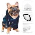 thumbnail image 3 of Balery Astronaut In A Space Suit On The Planet Sudadera con Capucha para Perros Pequeños – Ropa para Mascotas, Disfraz para Perros y Gatos, Ideal para Fiestas y Cosplay-X-Large, 3 of 7
