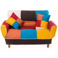 thumbnail image 3 of U_STYLE Small Space Colorful Sleeper Sofa, 3 of 5