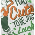 thumbnail image 4 of Olive Oyl St Paddys Day Lucky Cutie Youth T Shirt Tee Girls Infant Toddler Brisco Brands 18M, 4 of 5