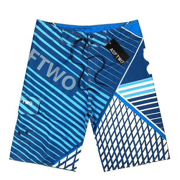Pantalones cortos de natación de talla grande para hombre, Bermudas para surfear, traje de baño de ajuste seco, bañadores para correr, pantalones de playa Fivean unisex