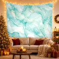 thumbnail image 3 of Abstract Marble Veins Against a Fluid Background, Serene Watercolor for Art Lovers, Organic Agate Decor, Housewarming Gift Tapestry Wall Hanging for Living Room and Bedroom, 3 of 7
