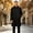 Black, variant on uublik Men's Trench Coat Black Long Sleeve Classic Overcoat Open Front Cardigan Jacket