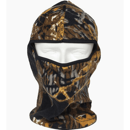 Tactical Camo Balaclava Ski Mask Winter Fleece Thermal Face Mask for Men Women