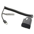 thumbnail image 2 of Power Adapter Cable, to E6 Replaces Accessories Extendable Spare Parts for R R5 R6 90D 60DA 6D Mark II 7D Mark II Cameras, 2 of 9