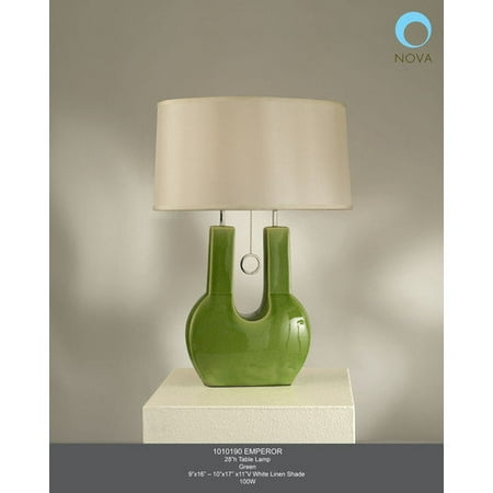 Nova Emperor 27'' H Table Lamp with Empire Shade
