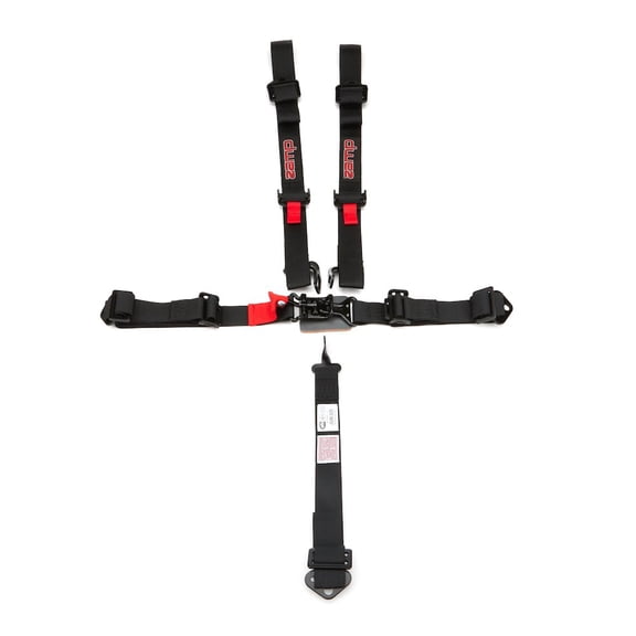 Zamp Harness 5pt Black L&L 3/2in Shoulder SFI 16.1