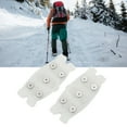 thumbnail image 3 of Crampones, 5 Picos De Acero Inoxidable Tacos Para Hielo Suela De Silicona Resistente Al Frío Seguridad Prueba De Desgaste Para Senderismo, 3 of 7
