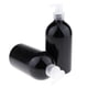 thumbnail image 5 of 2 botellas vacías rellenables con bomba, dispensador de champú para viajes, bricolaje, baño. Bomba clara, 5 of 7