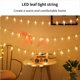 thumbnail image 5 of Cadena De Carga Solar Decoración Super Bright Light String Ornament Lámpara De Cadena En Forma De Plomo Ángulo De 180 Grados Cadena De Lámpara Solar Ajustable Con 8 Modos 20Led String Light Lámpara Advancent HA025068-01, 5 of 7