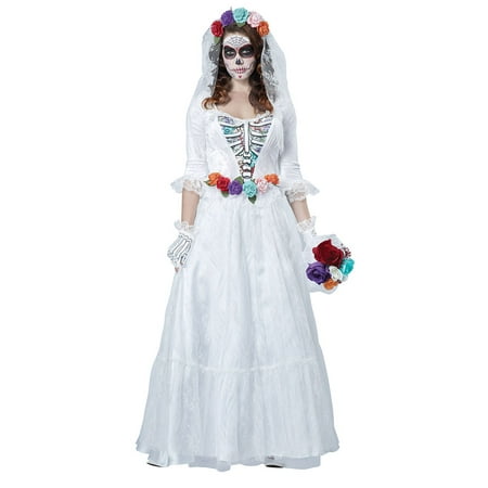 Womens La Novia Muerta Halloween Costume