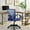 Blue, variant on NiamVelo Ergonomic Office Chair Mid Back Mesh Desk Chair Adjustable Computer Chair with Lumbar Support & Armrest, Black