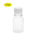 thumbnail image 1 of Botella de reactivo de boca pequeña de plástico Uxcell de 1.7 oz/50ml, paquete de 5, 1 of 5