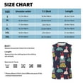 thumbnail image 4 of Bixox Men's Gnome With Mushroom Printed Shirt Sleeveless Fitness Tank Top-Large, 4 of 5