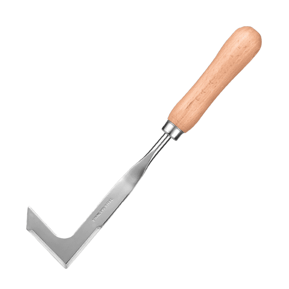 Prichor Crack Weeder Crevice Weeding Tool Stainless Steel Manual Weeder Beech Handle Gardening Tool