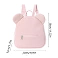 thumbnail image 5 of Cute Bear Ear Corduroy Backpack for Kids Daily Casual Commute Travel, 5 of 5