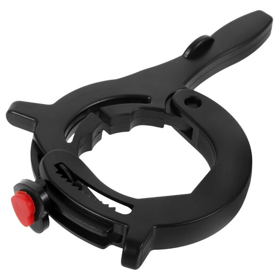 Clispeed Motorcycle Throttle Lock Cruise Assist Handlebar Grip Black Lightweight ABS Material