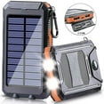 thumbnail image 4 of 950000mAh Portable Solar Power Bank Battery Charger Dual USB Fast Charging  USA, 4 of 13